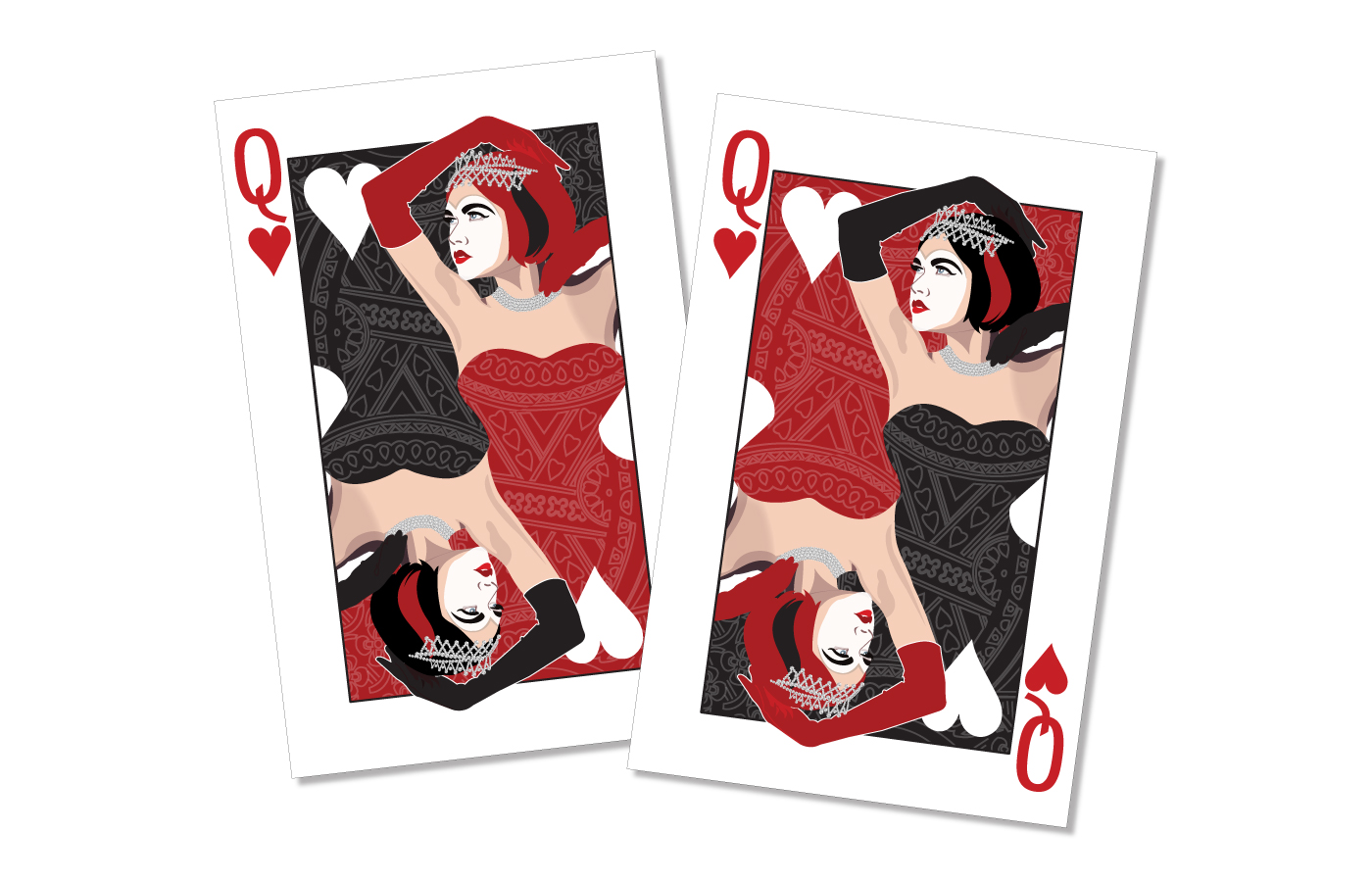 Illustration - Queen of Hearts